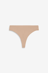 The No Show Thong - Toasted Almond